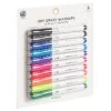 U Brands Dry Erase Markers, Medium Tip, Assorted Ink, 10/Pack (504T06-24)