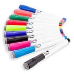 U Brands Dry Erase Markers, Medium Tip, Assorted Ink, 10/Pack (504T06-24) -Office Supply Shop s1184240 sc7