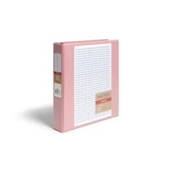 Pep Rally Standard 1 1/2" 3 Ring View Binder, Coral (58662)