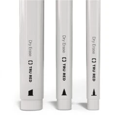 TRU RED™ Pen Dry Erase Markers, Ultra Fine Tip, Black, 12/Pack (TR57423) -Office Supply Shop s1194936 sc7 2