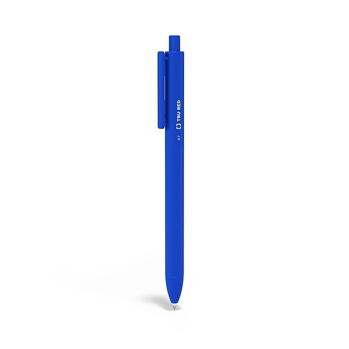 TRU RED™ Retractable Quick Dry Gel Pens, Medium Point, 0.7mm, Blue, Dozen (TR54499) TRU RED™ Retractable Quick Dry Gel Pens, Medium Point, 0.7mm, Blue, Dozen (TR54499) -Office Supply Shop s1195379 sc7