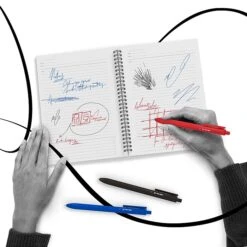 TRU RED™ Retractable Quick Dry Gel Pens, Medium Point, 0.7mm, Blue, Dozen (TR54499) 5 TRU RED™ Retractable Quick Dry Gel Pens, Medium Point, 0.7mm, Blue, Dozen (TR54499) -Office Supply Shop s1195494 sc7