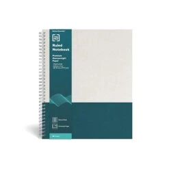 TRU RED™ Large Hard Cover Ruled Notebook, Gray/Teal (TR55738) -Office Supply Shop s1195696 sc7 1