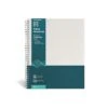 TRU RED™ Large Hard Cover Ruled Notebook, Gray/Teal (TR55738)