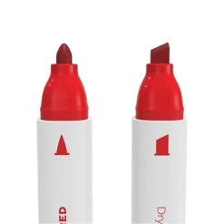 TRU RED™ Tank Dry Erase Markers, Twin Tip, Red, 4/Pack (TR57837) -Office Supply Shop s1196860 sc7