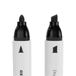 TRU RED™ Tank Dry Erase Markers, Twin Tip, Black, 4/Pack (TR57835) -Office Supply Shop s1196881 sc7