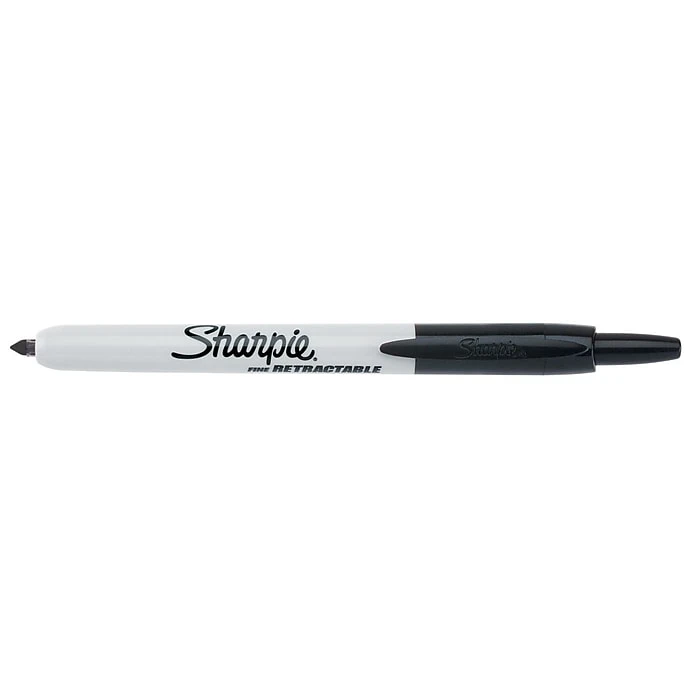 Sharpie Retractable Permanent Markers, Fine Tip, Black, 12/Pack (32701) Sharpie Retractable Permanent Markers, Fine Tip, Black, 12/Pack (32701) -Office Supply Shop s1201390 sc7