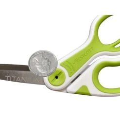 Westcott CarboTitanium 8" Multi-Purpose/Heavy Duty Scissor, Blunt Tip, Green/White (17444) -Office Supply Shop s1204435 sc7