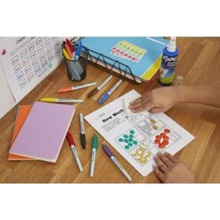 Expo Vis-a-Vis Wet Erase Markers, Fine Point, Assorted, 8/Pack (16078) -Office Supply Shop s1205505 sc7