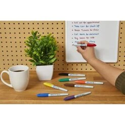 Expo Vis-a-Vis Wet Erase Markers, Fine Point, Assorted, 8/Pack (16078) -Office Supply Shop s1205520 sc7