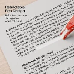 Staples Correction Tape, White, 2/Pack (ST59816) -Office Supply Shop s1212675 sc7