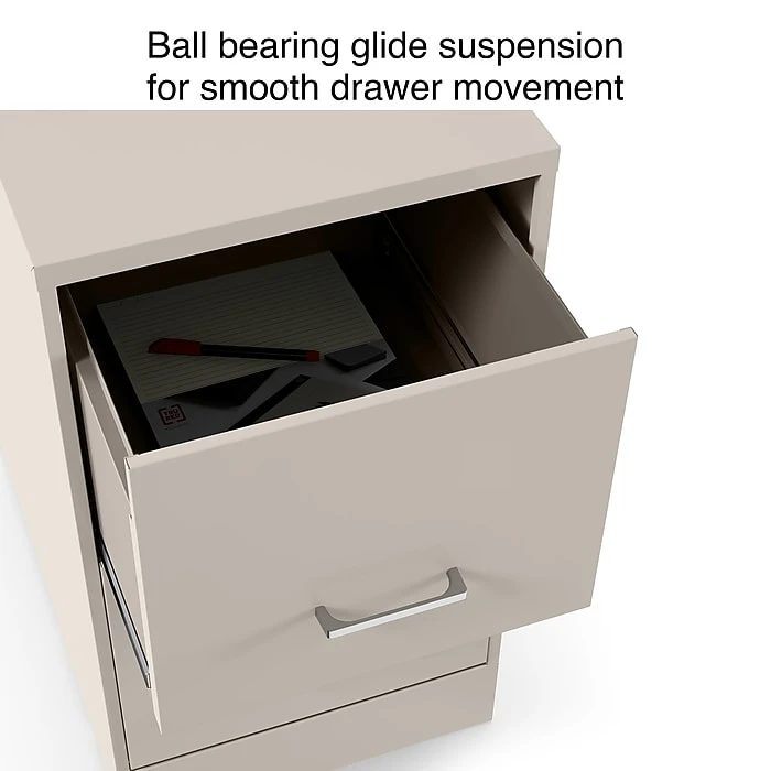 Staples 2-Drawer Light Duty Vertical File Cabinet, Locking, Letter, Putty, 22"D (52146) Staples 2-Drawer Light Duty Vertical File Cabinet, Locking, Letter, Putty, 22"D (52146) -Office Supply Shop s1212934 sc7