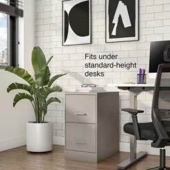 Staples 2-Drawer Light Duty Vertical File Cabinet, Locking, Letter, Putty, 22"D (52146) 7 Staples 2-Drawer Light Duty Vertical File Cabinet, Locking, Letter, Putty, 22"D (52146) -Office Supply Shop s1212964 sc7