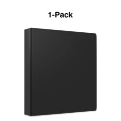 Staples Economy 2" 3-Ring Non-View Binder, Black (ST26587-CC) 5 Staples Economy 2" 3-Ring Non-View Binder, Black (ST26587-CC) -Office Supply Shop s1216709 sc7