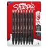 Sharpie S-Gel Retractable Gel Pen, Medium Point, Assorted Ink, 8/Pack (2126231)