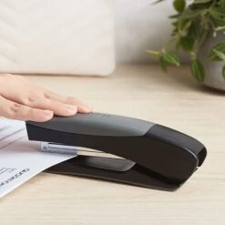 Staples Desktop/Handheld Stapler, 20 Sheet Capacity, Black And Gray (40897) -Office Supply Shop s1223933 sc7