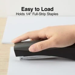 Staples Desktop/Handheld Stapler, 20 Sheet Capacity, Black And Gray (40897) -Office Supply Shop s1223947 sc7