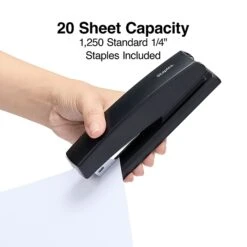 Staples Combo Pack Desktop Stapler, Full-Strip Capacity, Black (24548) 3 Staples Combo Pack Desktop Stapler, Full-Strip Capacity, Black (24548) -Office Supply Shop s1223971 sc7