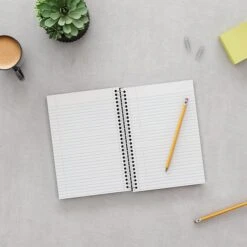 Staples Premium 2-Subject Notebook, 6" X 9.5", College Ruled, 100 Sheets, Red (TR58327) -Office Supply Shop s1226983 sc7