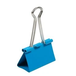 JAM Paper Colorful Large Binder Clips, 1" Capacity, Blue, 12/Pack (340BCbu) 2 JAM Paper Colorful Large Binder Clips, 1" Capacity, Blue, 12/Pack (340BCbu) -Office Supply Shop sp100189019 sc7