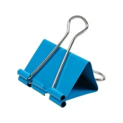 JAM Paper Colorful Large Binder Clips, 1" Capacity, Blue, 12/Pack (340BCbu) 3 JAM Paper Colorful Large Binder Clips, 1" Capacity, Blue, 12/Pack (340BCbu) -Office Supply Shop sp100189021 sc7