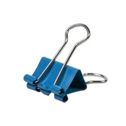 JAM Paper® Colorful Binder Clips, Small, 3/4 Inch (19mm), Blue Binderclips, 25/Pack (334BCBU) -Office Supply Shop sp100189080 sc7