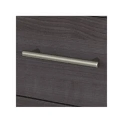 Bush Furniture Somerset 72W 3 Position Sit To Stand L Shaped Desk With Hutch And Bookcase, Storm Gray (SET017SG) -Office Supply Shop sp101295781 sc7