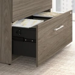Bush Business Furniture Office 500 2-Drawer Lateral File Cabinet, Locking, Letter/Legal, Modern Hickory, 35.67" (OFF136MHSU) -Office Supply Shop sp101402892 sc7