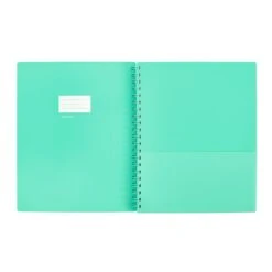 Poppin Work Happy 1-Subject Notebook, 8.5" X 11", Ruled, 40 Sheets, Lagoon/Turquoise (106645) 3 Poppin Work Happy 1-Subject Notebook, 8.5" X 11", Ruled, 40 Sheets, Lagoon/Turquoise (106645) -Office Supply Shop sp101510007 sc7