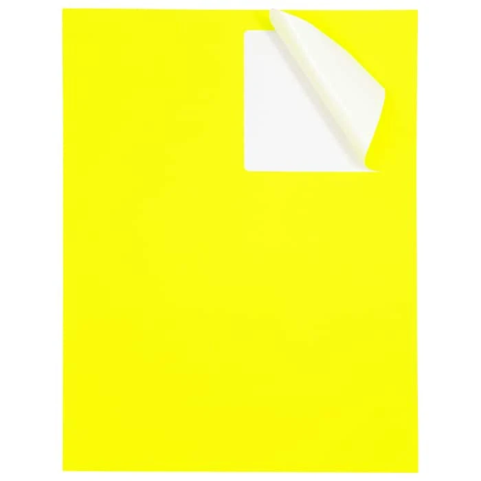 JAM Paper Shipping Label, 3 1/3" x 4", Neon Yellow, 6 Labels/Sheet, 20 Sheets/Pack, 120 Labels/Pack (354328049) JAM Paper Shipping Label, 3 1/3" X 4", Neon Yellow, 6 Labels/Sheet, 20 Sheets/Pack, 120 Labels/Pack (354328049) -Office Supply Shop sp102299567 sc7