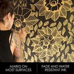 Sharpie Permanent Marker, Fine Tip, Silver Metallic, Dozen (39100) -Office Supply Shop sp102582666 sc7