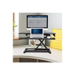 Flexispot AlcoveRiser 36" Adjustable Desk Riser, Black (M7C) -Office Supply Shop sp104571598 sc7