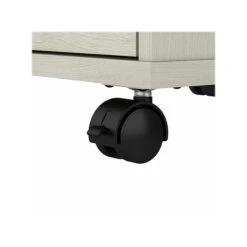 Bush Furniture Key West 2-Drawer Mobile File Cabinet, Letter/Legal, Linen White Oak, 15.75" (KWF116LW-03) -Office Supply Shop sp109940261 sc7