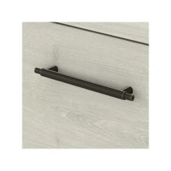 Bush Furniture Key West 2-Drawer Mobile File Cabinet, Letter/Legal, Linen White Oak, 15.75" (KWF116LW-03) -Office Supply Shop sp109940262 sc7