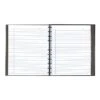 Blueline MiracleBind Professional Notebook, 11" X 9.0625", College Ruled, 75 Sheets, Black (AF11150.81)