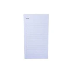 3M Noted By Post-it® Brand, Blue Lined List Notes, 2.9" X 5.7", 100 Sheets/Pad, 1 Pad/Pack (NTD-36-BLU)