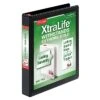 Cardinal XtraLife ClearVue 2" View Binder, Black (CRD 26321)