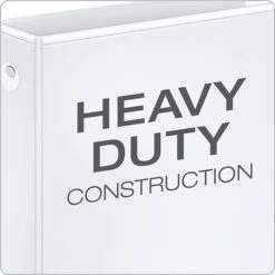 Cardinal ClearVue Standard 2" 3-Ring View Binder, White (CRD 11120) 2 Cardinal ClearVue Standard 2" 3-Ring View Binder, White (CRD 11120) -Office Supply Shop sp112837626 sc7