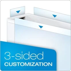Cardinal ClearVue Standard 2" 3-Ring View Binder, White (CRD 11120) 3 Cardinal ClearVue Standard 2" 3-Ring View Binder, White (CRD 11120) -Office Supply Shop sp112837627 sc7
