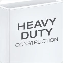 Cardinal Premier EasyOpen ClearVue 5" Slant-D  3-Ring View Binder, White (CRD10350) -Office Supply Shop sp112837648 sc7