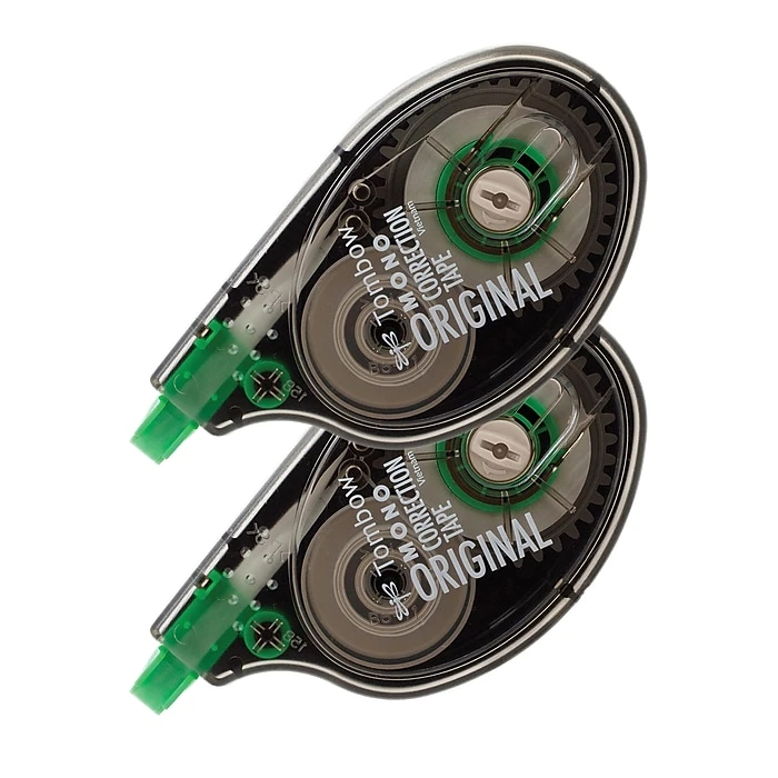 Tombow MONO Original Correction Tape, White, 2/Pack (68627) Tombow® Tombow MONO Original Correction Tape, White, 2/Pack (68627) -Office Supply Shop sp114583536 sc7