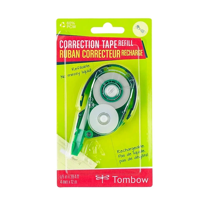 Tombow MONO Correction Tape Refill, White (68666) Tombow® Tombow MONO Correction Tape Refill, White (68666) -Office Supply Shop sp114583545 sc7