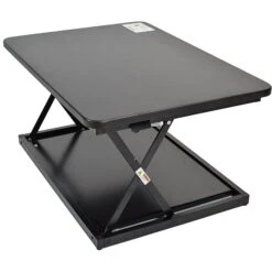 Uncaged Ergonomics CHANGEdesk 3"-14" Metal Adjustable Desk Riser, Black (CDMM-B)