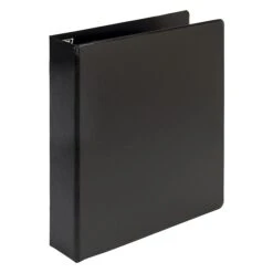 Samsill Earth's Choice Biobased Heavy Duty 1 1/2" 3-Ring View Binder, Black (SAM17150)