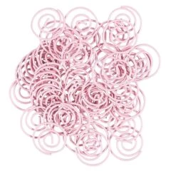 JAM Paper® Colored Circular Paper Clips, Round Paperclips, Baby Pink, 50/Pack (2187132) -Office Supply Shop sp122682016 sc7