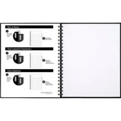 Cambridge Limited Professional Notebook, 8.85" X 11", Legal Ruled, 96 Sheets, Black (06100) -Office Supply Shop sp122760991 sc7