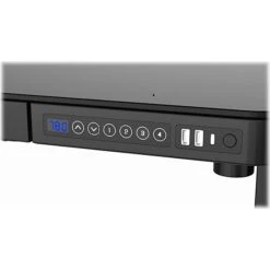 Koble Juno 29"-47" Glass Adjustable Desk, Black (KB-DK007-002) -Office Supply Shop sp123153281 sc7