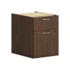 HON Mod 2-Drawer Vertical File Cabinet, Hanging Pedestal, Letter/Legal, Sepia Walnut, 20" (HLPLPHBF.LSE1)