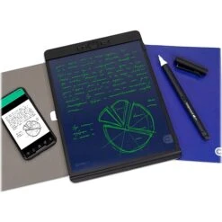 Boogie Board Blackboard Smart Notebook With Pen, 5.5" X 7.25", Black (BNCC10001) -Office Supply Shop sp124526548 sc7