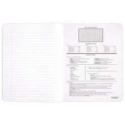 Mead Composition Notebook, 9.75" X 7.5", Wide Ruled, 100 Sheets, Black Marble (09910) -Office Supply Shop sp125996310 sc7
